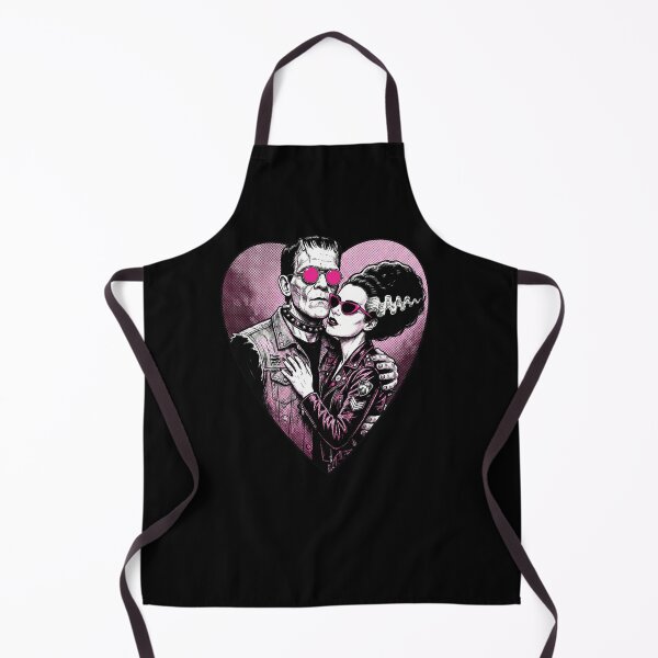 Item preview, Spooky Love Rockabilly Monster Couple designed and sold by AdyKurniawan.