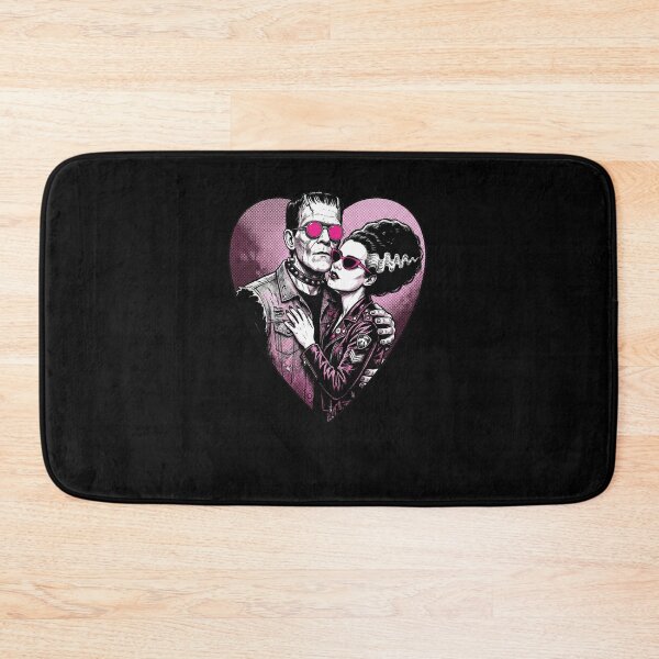 Item preview, Spooky Love Rockabilly Monster Couple designed and sold by AdyKurniawan.