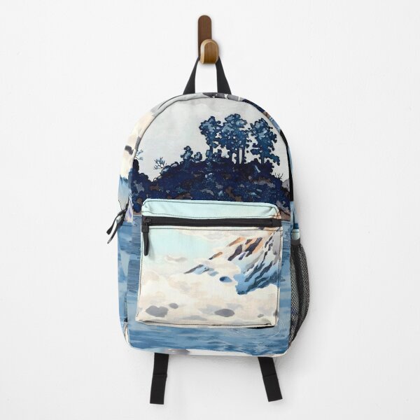 Item preview, Cute black cat under blue lake designed and sold by outdoorwayys.