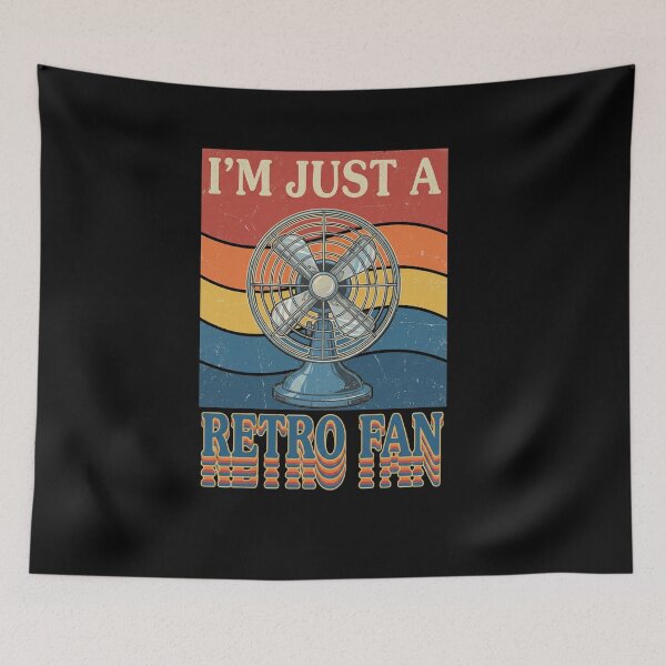 Item preview, Im Just A Retro Fan Vintage Pun designed and sold by AdyKurniawan.