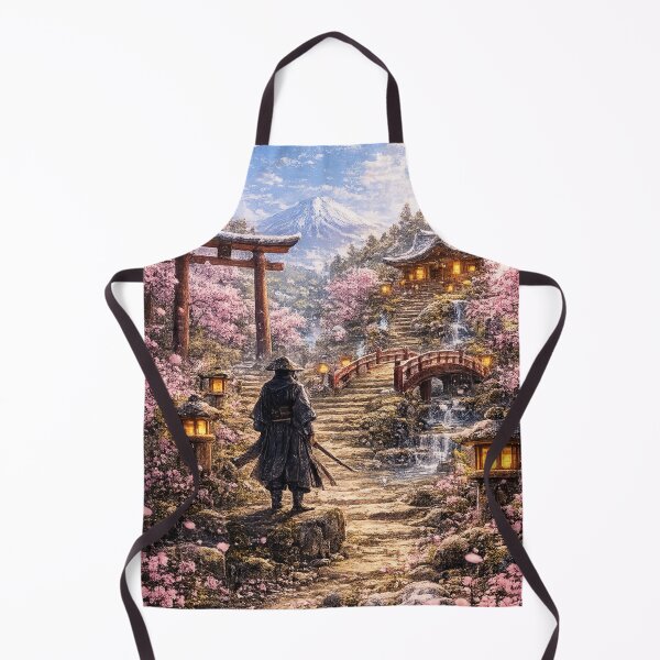Item preview, Mysterious samurai by day in the sakura grove designed and sold by Kallandra.