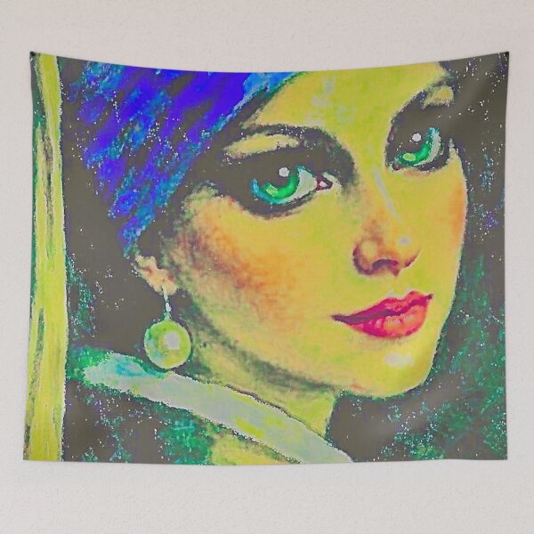 Item preview, Mystic Turquoise Eyes I - Infinite Love - Right Profile designed and sold by SoulArtSara.