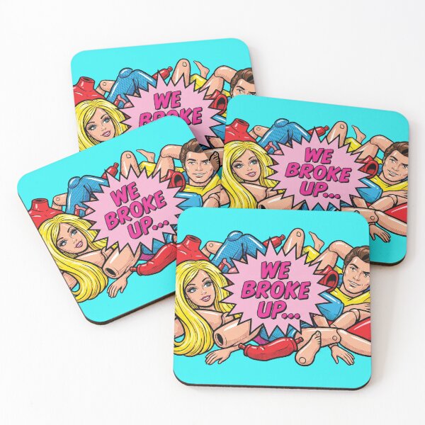 Item preview, We Broke Up Pop Art Comic designed and sold by AdyKurniawan.