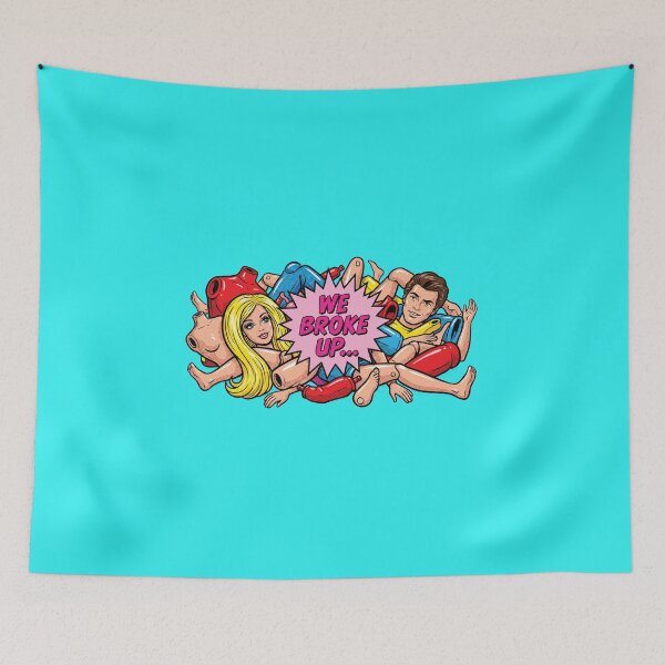 Item preview, We Broke Up Pop Art Comic designed and sold by AdyKurniawan.