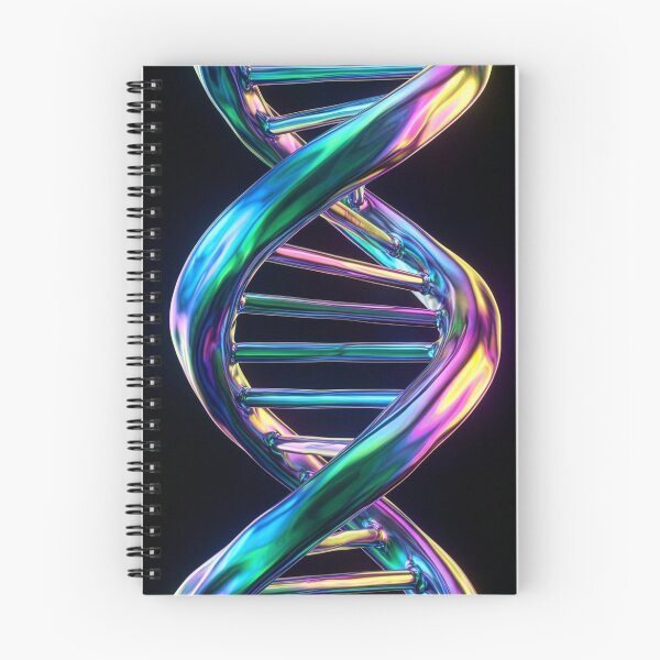 Artikelvorschau, Farbenfrohe Doppelhelix entworfen und verkauft von Tridentulus.