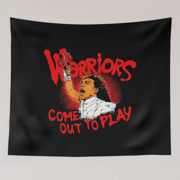 Item preview, Warriors Come Out To Play Cult Classic Movie Retro Pop Art Design designed and sold by Suzu Comena.