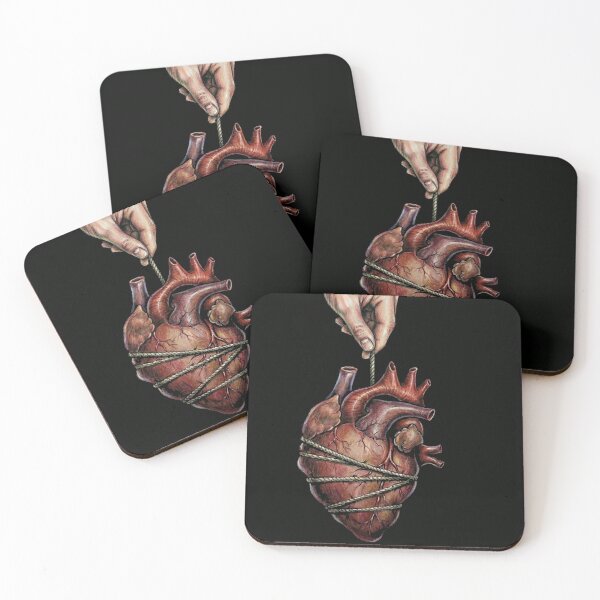 Item preview, Bound Human Heart Held by a Thread designed and sold by goldratio.