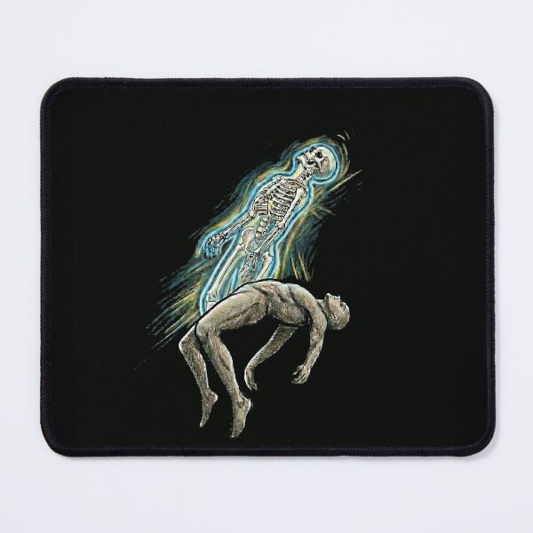 Item preview, Soul Leaving Body Surreal Skeleton Drawing designed and sold by goldratio.