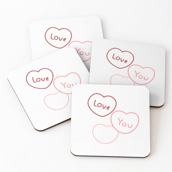 Item preview, Cute Love You Heart Illustration designed and sold by Porpor Artwork.