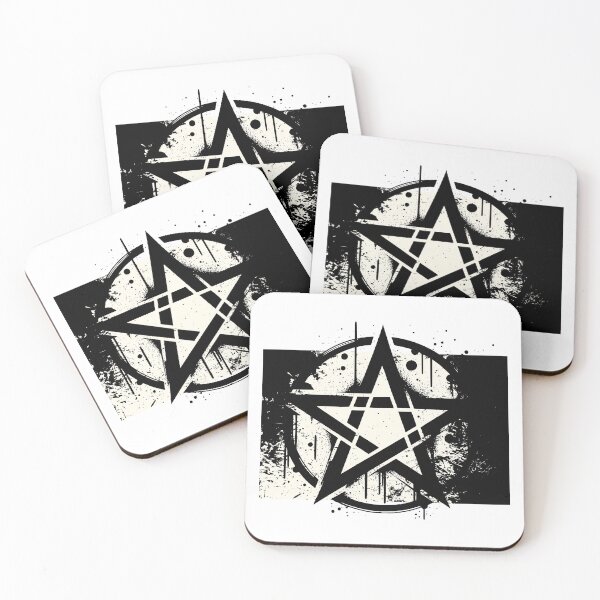 Item preview, Abstract Pentagram Grunge Art designed and sold by NxtGenDesigns.