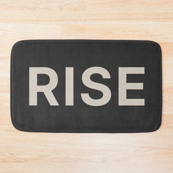 Item preview, RISE — Quiet Strength Minimal Typography designed and sold by CHANCHANAI.