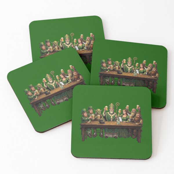 Item preview, St Patricks Day Fantasy RPG Drinking Party designed and sold by AdyKurniawan.