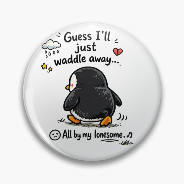 Item preview, Lonely Little Penguin on a  Walk designed and sold by optimusprime39.