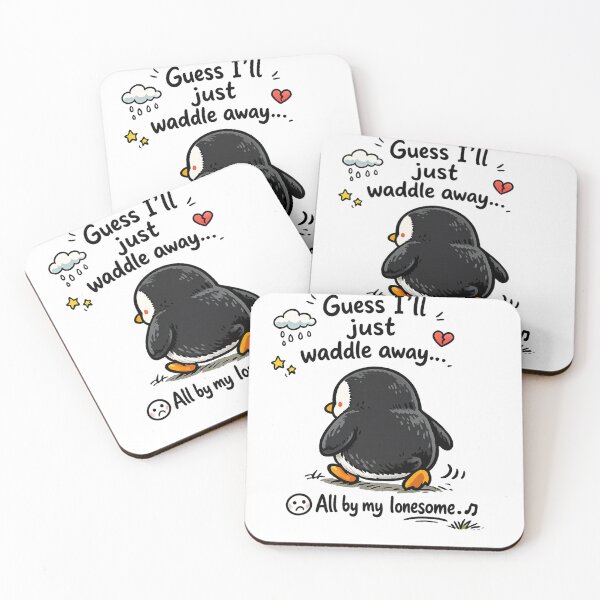 Item preview, Lonely Little Penguin on a  Walk designed and sold by optimusprime39.