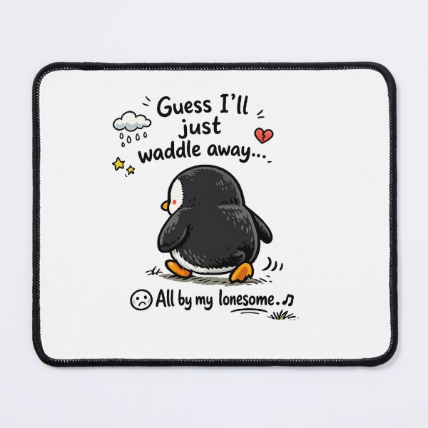 Item preview, Lonely Little Penguin on a Walk designed and sold by optimusprime39.