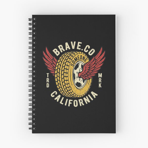 Item preview, Brave California Vintage Winged Wheel designed and sold by AdyKurniawan.