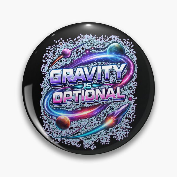 Item preview, GRAVITY IS OPTIONAL space travel space exploration rocket astronaut planetary missions exoplanets space lover designed and sold by Jt41.