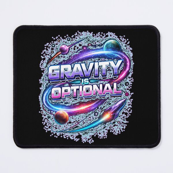 Item preview, GRAVITY IS OPTIONAL space travel space exploration rocket astronaut planetary missions exoplanets space lover designed and sold by Jt41.