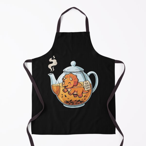 Item preview, Tea-Ceratops Cute Dinosaur Tea Pun designed and sold by AdyKurniawan.