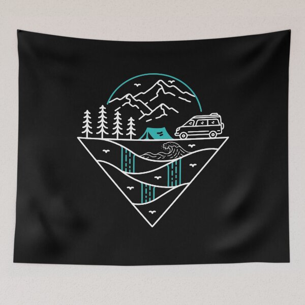 Item preview, Camping Scouts Mountain Hiking Forest Campers Adventure designed and sold by farhanhafeez.