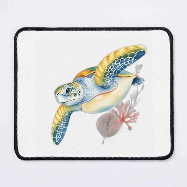 Item preview, Pastel Northern Pacific Sea Turtle designed and sold by sharon1210.