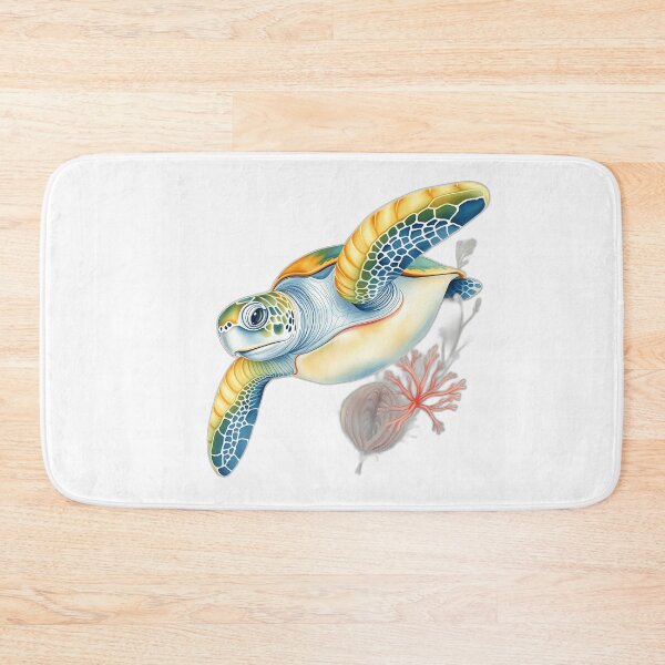 Item preview, Pastel Northern Pacific Sea Turtle designed and sold by sharon1210.