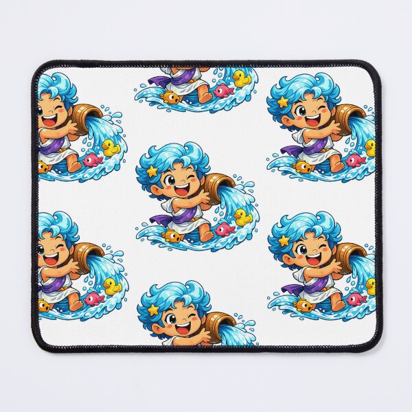 Item preview, Aquarius Zodiac Cartoon designed and sold by Arte Cartoon From TagTeam Group.