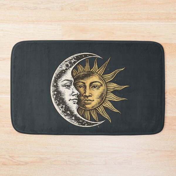 Item preview, Celestial Sun & Moon Vintage Alchemy Design designed and sold by PrettyRottenCo.
