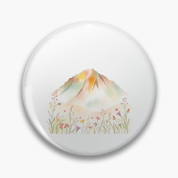 Item preview, Pastel Broken Hill with Wildflowers designed and sold by sharon1210.