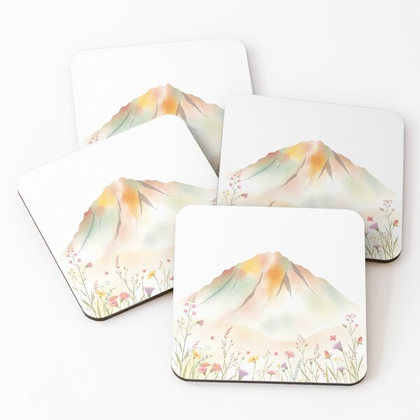 Item preview, Pastel Broken Hill with Wildflowers designed and sold by sharon1210.