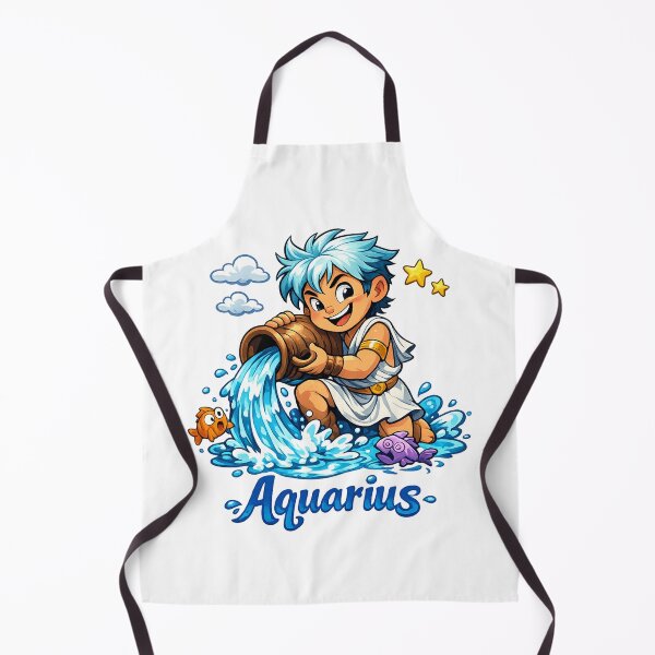 Item preview, Aquarius Zodiac design Cartoon designed and sold by Arte Cartoon From TagTeam Group.