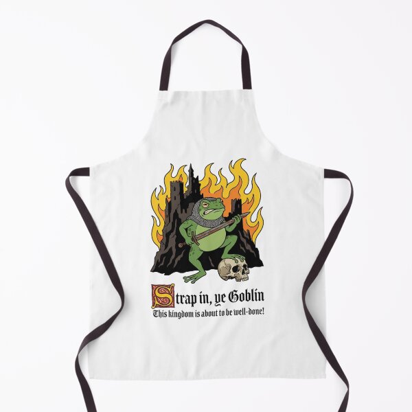 Item preview, Strap In Ye Goblin Medieval Frog Warrior designed and sold by AdyKurniawan.