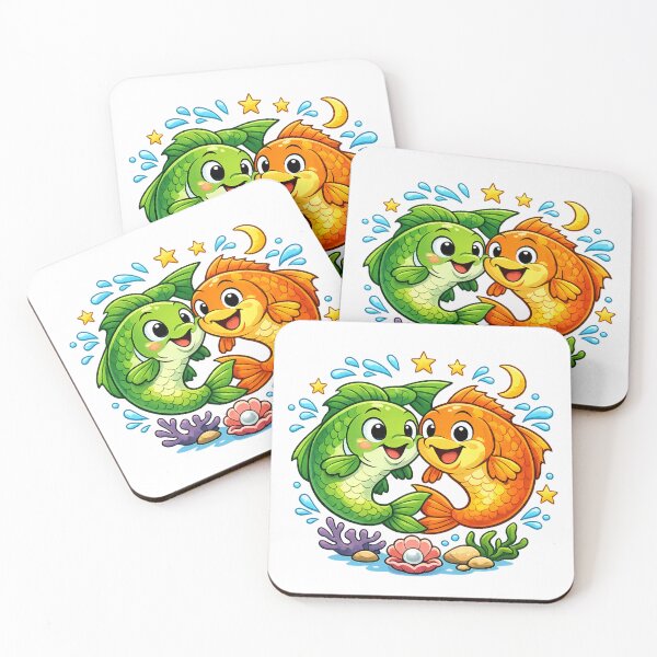 Item preview, Pisces Zodiac design Cartoon designed and sold by Arte Cartoon From TagTeam Group.