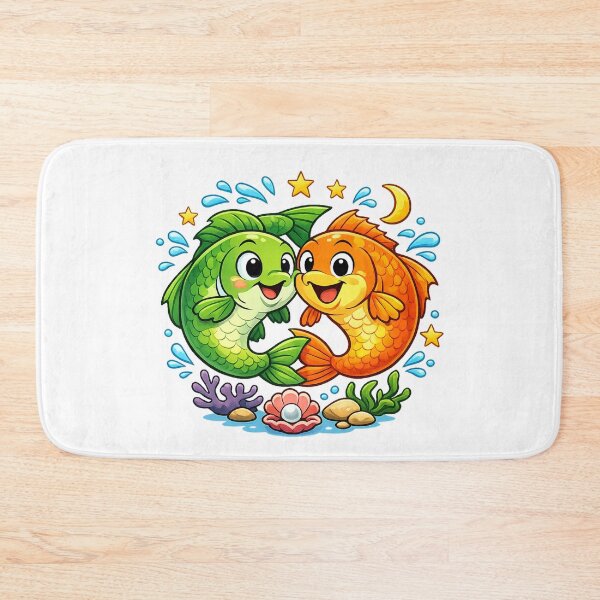 Item preview, Pisces Zodiac design Cartoon designed and sold by Arte Cartoon From TagTeam Group.