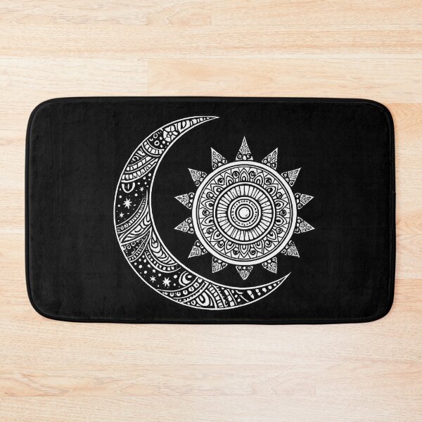 Item preview, Celestial Sun and Moon Mandala designed and sold by PrettyRottenCo.