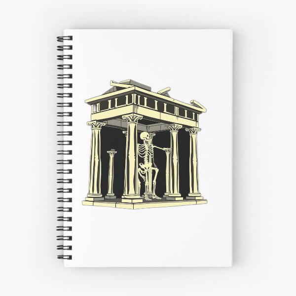Item preview, Glow-in-the-Dark Skeletal Ephesus Architecture designed and sold by sharon1210.
