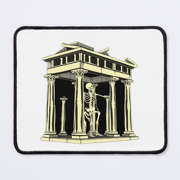 Item preview, Glow-in-the-Dark Skeletal Ephesus Architecture designed and sold by sharon1210.