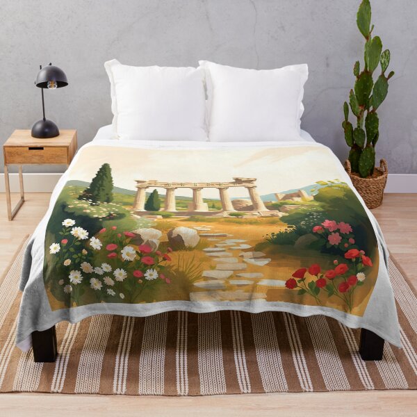 Item preview, Impressionistic Ephesus Ruins designed and sold by sharon1210.