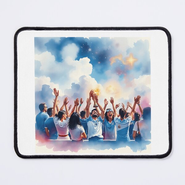 Item preview, Argentina World Cup Celebration Galaxy Art designed and sold by sharon1210.
