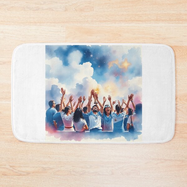 Item preview, Argentina World Cup Celebration Galaxy Art designed and sold by sharon1210.