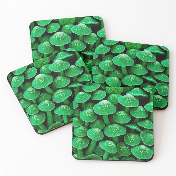 Item preview, Green Glowing Fungi designed and sold by Monkeysalad.