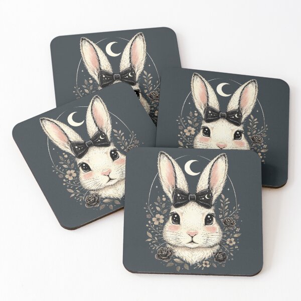 Item preview, Nocturne Bunny designed and sold by PrettyRottenCo.