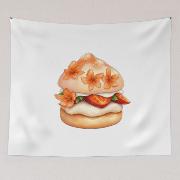 Item preview, Galaxy Strawberry Shortcake Watercolor designed and sold by sharon1210.
