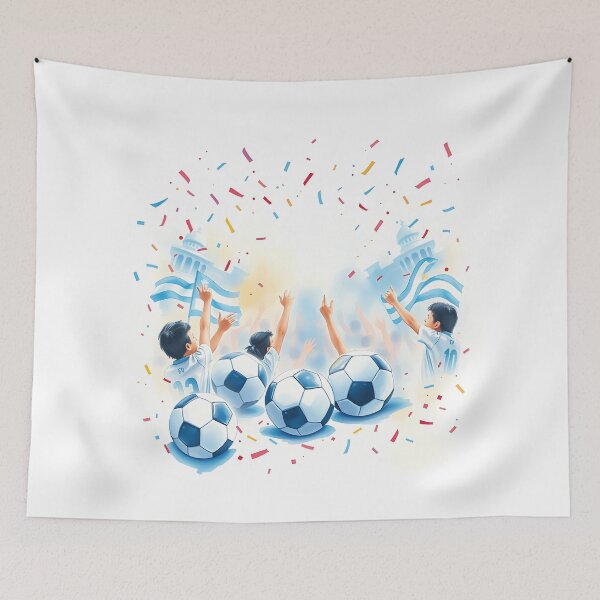 Item preview, Argentina World Cup Watercolor Art designed and sold by sharon1210.