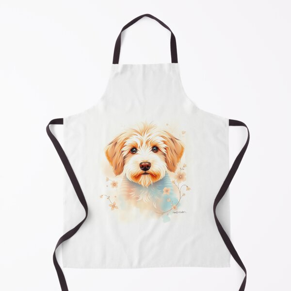 Item preview, Aussie Doodle Watercolor Portrait designed and sold by sharon1210.