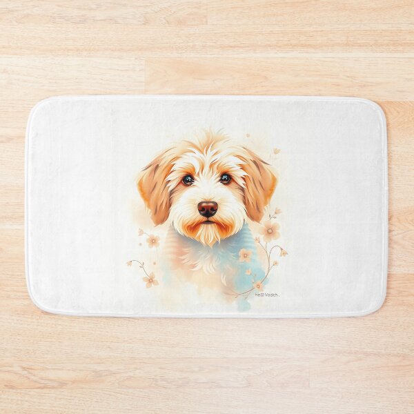 Item preview, Aussie Doodle Watercolor Portrait designed and sold by sharon1210.