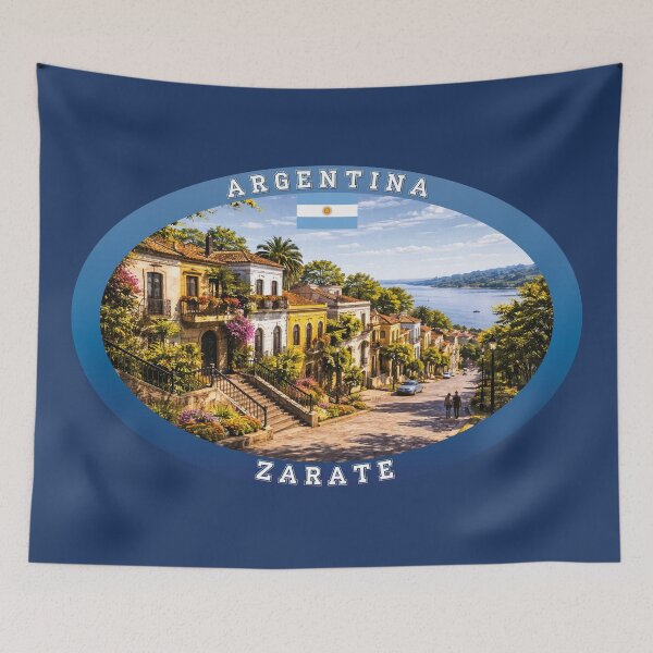 Item preview, Zarate Argentina Travel designed and sold by Thistle-TShop.