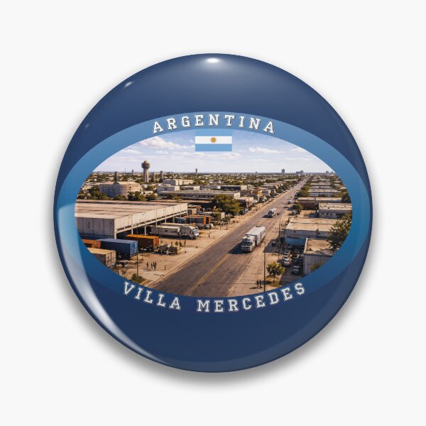 Item preview, Villa Mercedes Argentina Travel designed and sold by Thistle-TShop.