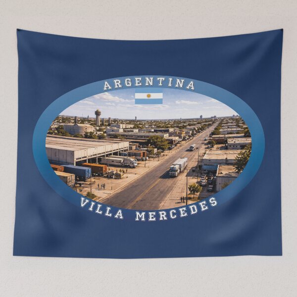 Item preview, Villa Mercedes Argentina Travel designed and sold by Thistle-TShop.