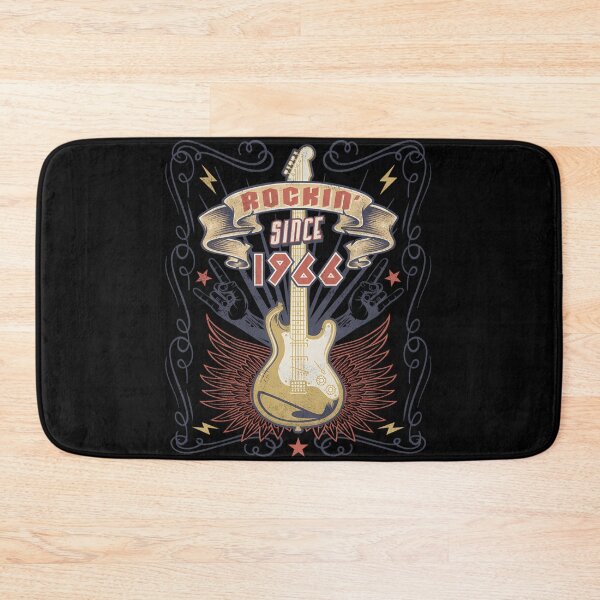 Item preview,  Rockin' Since 1966 Rock Music Lover designed and sold by Malisha-Store.